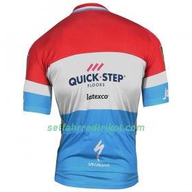 Radtrikot kurzarm 2018 Quick-Step Floors Luxemburgischer Meister